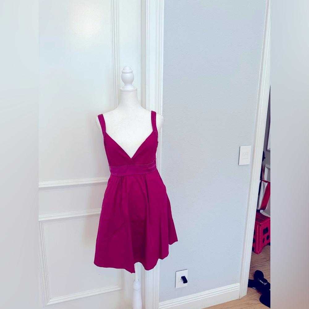 Short dress with pockets